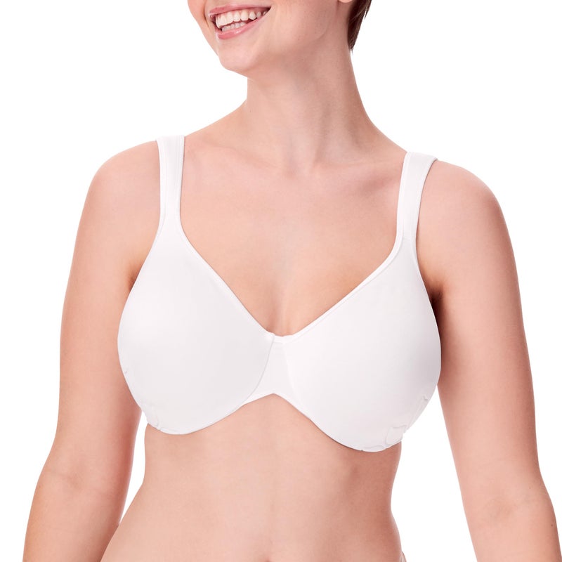 Bali Designs Women's Live It up Seamless Underwire Bra, White, 40DDD - Image 1